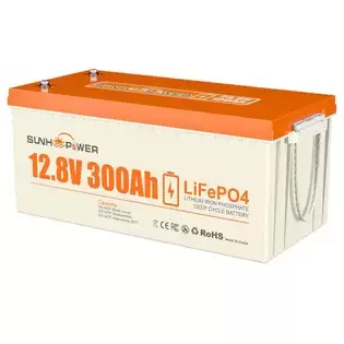 Order In Just €719.00 Sunhoopower 12v 300ah Lifepo4 Battery, 3840wh Energy, Built-in 200a Bms, Max.2560w Load Power, Max. 200a Charge/discharge, Ip68 Waterproof With This Discount Coupon At Geekbuying