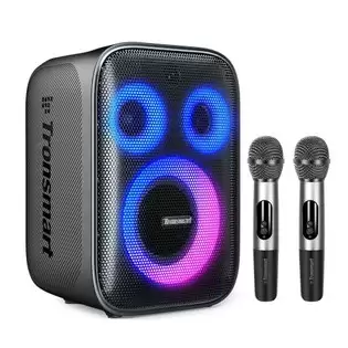 Pay Only €127.00 For Tronsmart Halo 200 Karaoke Party Speaker 120w With 2 Wireless Microphones - Black With This Coupon Code At Geekbuying