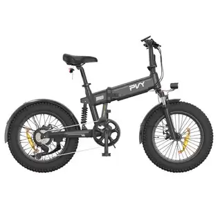 Pay Only $973.79 For Pvy Turbo Electric Bike, 250w Motor, 48v 13ah Battery, 20*4.0 Inch Fat Tires, 25km/h Max Speed, 100km Range, Shimano 7-speed, Mechanical Disc Brake, Front Suspension Fork & Rear Mechanical Shock Absorber With This Coupon Code At Geekbuying