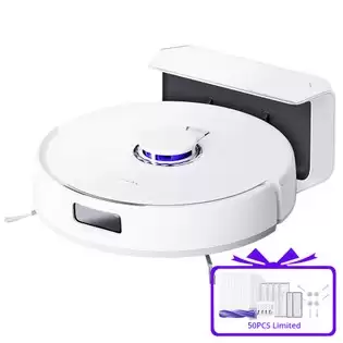 Order In Just $291.87 (accs Pack Worth 50 Euros) Narwal Freo X Plus Robot Vacuum Cleaner And Mop Built-in Dust Emptying, Strong 7800pa Suction Power, Zero-tangling Floating Brush, Alexa/google Assistant/app Control, Ideal For Pet Hair Hard Floor, Wood Floor With This Discoun