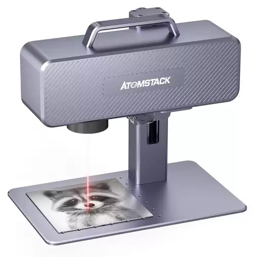 Order In Just €999.00 Atomstack M4 Handheld Laser Marking Machine With Protective Cover, 1064nm Infrared Light Source, 0.02mm Compressed Spot, 12000mm/s Engraving Speed, One Key Repeat Engraving, 70*70mm With This Discount Coupon At Geekbuying