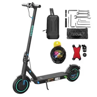 Pay Only €180 For Bogist M1 Elite Folding Electric Scooter, 8.5-inch Tires 350w Motor 36v 10ah Battery 25km/h Max Speed 25-30km Range 120kg Max Load - Zima Blue With This Coupon Code At Geekbuying