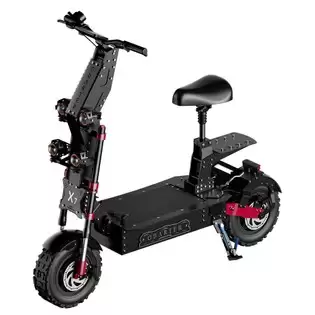 Order In Just $3099.00 Obarter-x7 Super Electric Scooter 14 Inch Off Road Tires 4000w*2 Dual Motors 60v 60ah Battery 90km/h Max Speed 120kg Load 140km Range With Seat With This Discount Coupon At Geekbuying