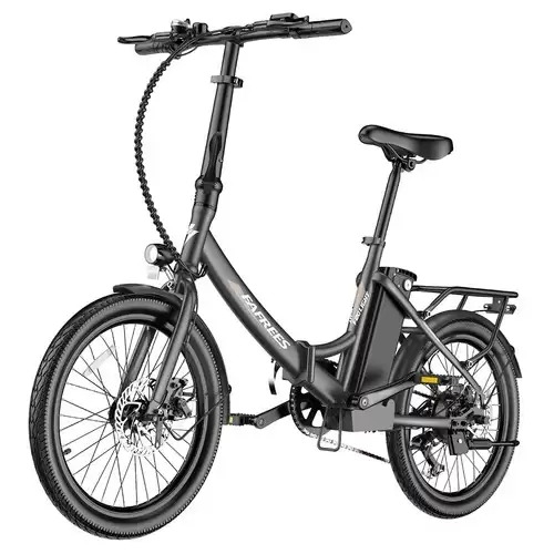 Pay Only $818.42 For Fafrees F20 Light Folding City E-bike 20*1.95 Inch Tire 36v 250w Motor 25km/h Max Speed 14.5ah Battery Shimano 7-speed Gear Ipx4 Waterproof - Black With This Coupon Code At Geekbuying