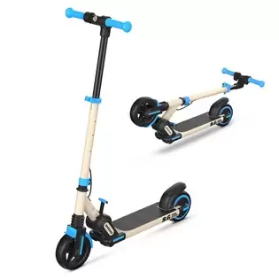 Order In Just $159.10 Isinwheel S6 Kids Folding Electric Scooter, 150w Motor, 21.6v 5ah Battery, 6.5-inch Tires, 15km/h Max Speed, 15km Range, Rear Fender Brake & Electronic Brake, Adjustable Height - Blue With This Discount Coupon At Geekbuying