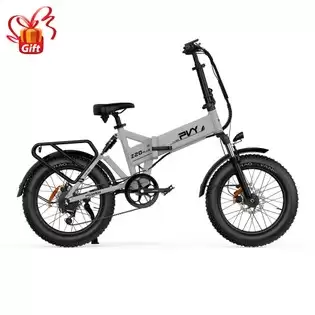 Pay Only $1,172.96 For Pvy Z20 Plus 1000w Folding Electric Bike 20*4.0 Fat Tire 48v 16.5ah Battery 80-120km Range Shimano 7-speed Shifter Lockable Suspension Fork And Rear Shock, Hydraulic Brake Color Lcd Display 150kg Load - Grey With This Coupon Code At Geekbuying