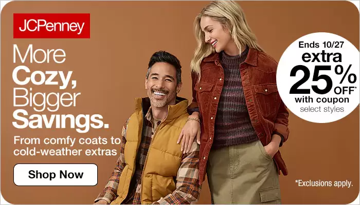 Get 25% Off With This Jcpenney Discount Voucher