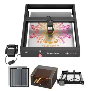 Pay Only $631.99 For Mecpow X4 22w Laser Engraver Cutter + Fc1 Fireproof Enclosure + H44 Laser Bed + Rotary Roller With This Coupon Code At Geekbuying