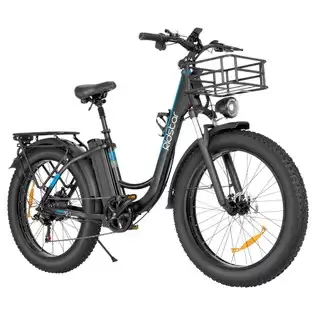 Pay Only $1,140.13 For Ridstar Mn26 Electric Bike, 750w Motor 26*4.0' Fat Tire, 48v 20ah Battery, 58km/h Max Speed, 90km Max Range, Shimano 7-speed, Mechanical Disc Brake With This Coupon Code At Geekbuying