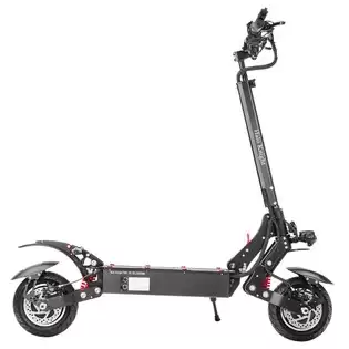 Pay Only $963.97 For Halo Knight T108 Electric Scooter 10 Inch Road Tire Dual 1000w Motor 65km/h Max Speed 52v 28.8ah Battery 60km Max Range 150kg Max Load Hydraulic Brake Ipx4 Waterproof - Black With This Coupon Code At Geekbuying