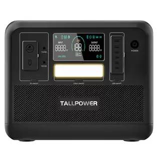 Pay Only €609.00 For Tallpower V2000 Portable Power Station, 1536wh Lifepo4 Solar Generator, 2000w Ac Output, 1.5 Hours Fast Charging, Pd 100w Usb-c, Ups Function, Led Light, 13 Outputs - Black With This Coupon Code At Geekbuying