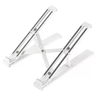 Order In Just €8.49 Portable Foldable Laptop Cooling Stand 4 Height Adjustable Non-slip Silicone For 11-17 Inch Notebook Tablet - White With This Discount Coupon At Geekbuying