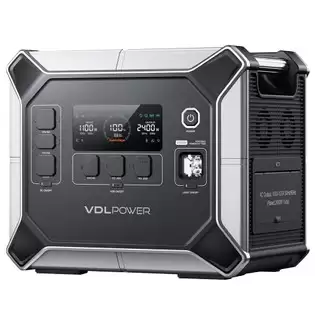 Order In Just €779.00 Vdl Power Hs2400 Portable Power Station, 2048wh 2400w Lifepo4 Battery, 6 Ac Ports, 4800 Peak Surge Power With This Discount Coupon At Geekbuying
