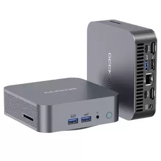 Order In Just $879 Geekom Gt13 Pro Mini Pc, Intel Core I9-13900h 14 Core Max 5.4ghz, 32gb Ram 2tb Ssd, 2*usb 4 Type-c (8k@30hz)+2*hdmi 2.0 (4k@60hz) Four Screen Display, Wifi 6e Bluetooth 5.2, 3*usb 3.2 1*usb 2.0 1*rj45 1*sd Card Reader 1*3.5mm Audio Jack With This Coupon At