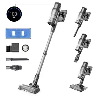 Order In Just $134.80 Proscenic P11 Mopping Cordless Vacuum Cleaner, 35kpa Suction, 0.65l Dustbin, 5-stage Filtration System, 2000mah Detachable Battery, Up To 50 Mins Runtime, Touch Screen With This Discount Coupon At Geekbuying