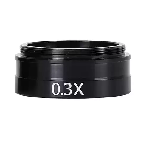 Pay Only $16.14 For Hayear 0.3x Microscope Camera Objective Lens, 42mm Mounting Thread, For Xds-10a 120x/180x/300x Lens With This Coupon At Geekbuying