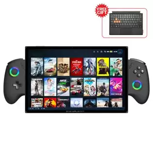 Order In Just €999.00 One Netbook Onexplayer X1 Handheld Gaming Pc, Amd Ryzen 7 8840u 8 Cores Max 5.1ghz, 10.95'' 2560*1600 120hz Ltps Screen, 32gb Lpddr5x 7500mhz Ram 1tb Ssd, 1* Tf Card 4.0 1* Oculink 2* Usb-c 4.0 1* Usb 3.2 1* 3.5mm Audio, Harman Sound System - Eu Plug Wi