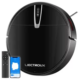 Pay Only $122.03 For Liectroux V3s Pro Robot Vacuum Cleaner, 4000pa Suction, Dry Wet Mopping, 2d Map Navigation, With Memory, Wifi App Voice Control With This Coupon Code At Geekbuying