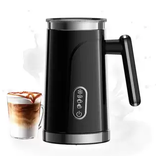 Pay Only $45.09 For Biolomix Bmf101 4 In 1 Electric Milk Frother And Warmer, Automatic Hot And Cold, For Latte, Foam Maker, Hot Chocolates, Cappuccino - Black With This Coupon Code At Geekbuying