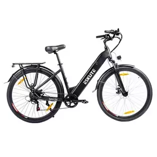 Pay Only €819.00 For Eskute Es-26-sdxk Electric Bike, 250w Motor, 36v 20ah Battery, 26*1.75-inch Tires, 25km/h Max Speed, 120km Range, Disc Brakes, Suspension Front Fork, Shimano 7-speed - Black With This Coupon Code At Geekbuying