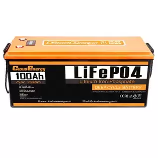 Pay Only €479.00 For Cloudenergy 24v 100ah Lifepo4 Battery Pack, 2560wh Energy, 6000+ Cycles, Built-in 100a Bms, Support In Series/parallel, Perfect For Replacing Most Of Backup Power, Rv, Boats, Solar, Trolling Motor, Off-grid With This Coupon Code At Geekbuying