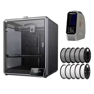 Pay Only $866.41 For Creality K1 Max 3d Printer + Space Pi Dryer + 10kg Ender-pla - 5kg Gray + 5kg White With This Coupon Code At Geekbuying