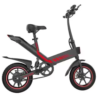 Order In Just €469.00 Y1 Electric Bike 350w Motor 36v 10.4ah Battery 14'' Tire 25km/h Max Speed 30-40km Range - Black With This Discount Coupon At Geekbuying