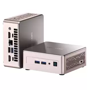 Pay Only $439.00 For Geekom A5 Mini Pc, Amd Ryzen 7 5825u 8 Cores Max 4.5ghz, 32gb Ram 512gb Ssd, 2*hdmi2.0 (4k) + 2*usb3.2 Gen 2 Type-c (8k) Four Screens Display, Wifi6 Bluetooth5.2, 3*usb3.2 Type-a 1*usb2.0 Type-a 1*headphone Jack 1*rj45 1*sd Card Reader With This Coupon C