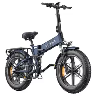 Order In Just €1299.00 Engwe Engine Pro 2.0 Folding Electric Bike, 20*4.0 Inch Fat Tire, 75nm Torque, 52v 16ah Battery, 25km/h Max Speed, 100km Range, Shimano 8-speed, Hydraulic Disc Brakes, Full Suspension - Blue With This Discount Coupon At Geekbuying
