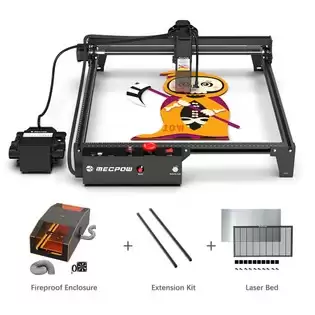 Pay Only $399.83 For Mecpow X3 Pro 10w Laser Engraver With Air Assist System + Fc3 Enclosure + H48 Laser Bed + Ex3 Extension Kit With This Coupon Code At Geekbuying