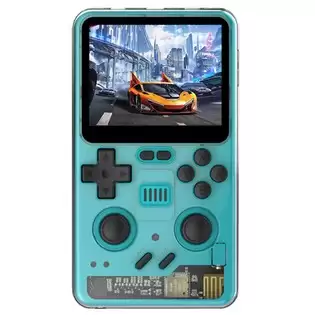 Pay Only $59.28 For Powkiddy Rgb20 Pro Handheld Game Console, Open Source Linux, 3.2-inch 1024*768 Ips Screen, 16gb + 64gb Tf Card, Built-in Cavity Speaker, 6 Hours Autonomy, 64-bit 3d Simulators, Hd Output - Blue With This Coupon At Geekbuying