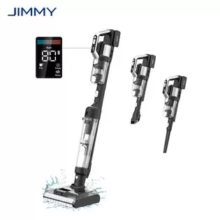 Order In Just €319.00 Jimmy Pw11 All-in-one Cordless Vacuum & Washer, 400w Strong Power, Single Brush Roll, Hot Air Fast Dry, Led Screen, Ipx8 Waterproof Brushless Motor, 180 Lay Flat Design, For Hard Floors, Pet Hair, Silver-black Color With This Discount Coupon At Geekbuyi