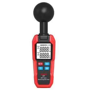 Pay Only $24.76 For Bside K7 Electromagnetic Field Tester, Emf Meter, Radiation Signal Detector, 360 Auto Measurement, Sound & Light Alarm, With Overdose Flashlight, Lcd Screen- Red, Without Battery With This Coupon Code At Geekbuying
