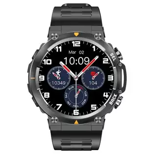 Pay Only $29.99 For Senbono Max18 Smartwatch Health Monitoring Sport Watch, 1.43-inch Amoled Screen, Al Gpt Assistant, Gesture Operation, 3atm Waterproof, 410mah Battery With This Coupon At Geekbuying