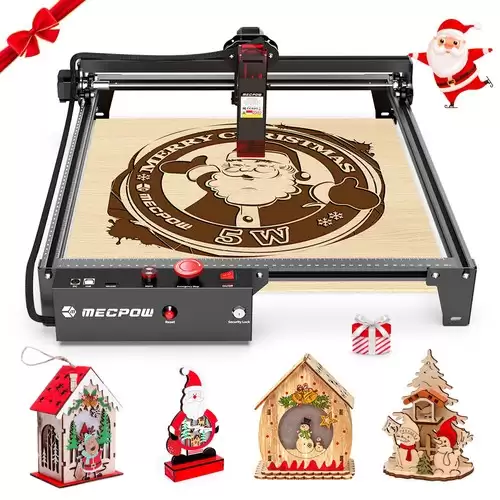 Order In Just $159 Mecpow X3 Laser Engraver, 5w Laser Power, Fixed-focus, 0.01mm Accuracy, 10000 Mm/min Engraving Speed, Safety Lock, Emergency Stop, Flame Detection, Gyroscope Sensor, 410x400mm - Us Plug With This Coupon At Geekbuying