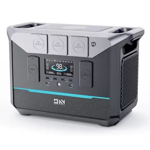Pay Only $649 For Daranener Neo1500pro Portable Power Station,1382wh Lifepo4 Battery Solar Generator, 1800w Ac Output, Charge To 80% In 1 Hour, 14 Ports, For Outdoors Camping, Travel, Rv, Home Emergency With This Coupon At Geekbuying