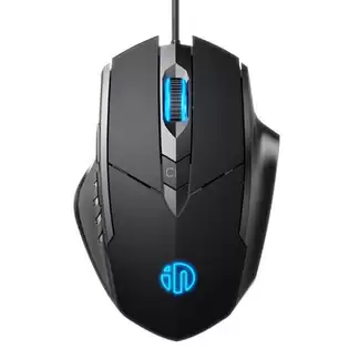 Order In Just $9.49 Inphic Pw1 Wired Gaming Mouse 6 Keys Macro Definition Glowing Mute Mouse 4000dpi Adjustable With This Discount Coupon At Geekbuying
