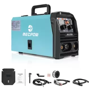 Order In Just $79.30 Mecpow Mig120 Gasless Welder, 110/220v, Mig/mma/lift Tig 3 In 1, Overheating/ Overcurrent/ Overload/over-voltage Protection, Lcd Display With This Discount Coupon At Geekbuying
