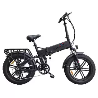 Pay Only €1199.00 For Engwe Engine X Folding Electric Bike 20*4.0 Inch Chaoyang Off-road Fat Tires 250w Motor E-bike 48v 13ah Battery 25km/h Max Speed 100km Range Dual Disc Brake 150kg Max Load - Black With This Coupon Code At Geekbuying