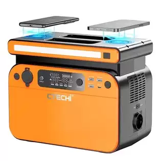 Pay Only $227.17 For Ctechi Gt500 500w Portable Power Station, 518wh Lifepo4 Battery Bsm Systems Backup Solar Generator With 230 V Ac Sockets, Dual 10w Wireless Charging, 60w Pd Fast Charging, 8 Outputs, Lcd Display, Emergency Generator For Camping Emergency Home Use With Th