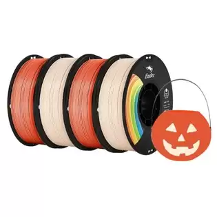 Order In Just $47.47 4kg Creality Halloween Pack Ender-pla Pro (pla+) Filament (2kg Orange + 2kg Beige) With This Discount Coupon At Geekbuying