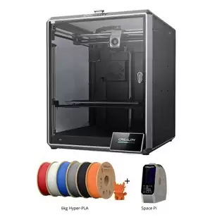 Order In Just $768.84 Creality K1 Max 3d Printer + Space Pi Dryer + 6kg Creality Hyper-pla - Black + Red + Blue + Gray + White + Orange With This Discount Coupon At Geekbuying