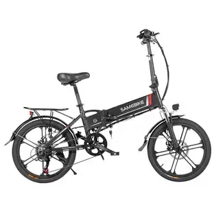 Pay Only €715.00 For Samebike 20lvxd30-ii Folding Electric Moped Bike, 20'' Tire, 48v 350w Motor, 10ah Battery 30km/h Max Speed - Black With This Coupon Code At Geekbuying