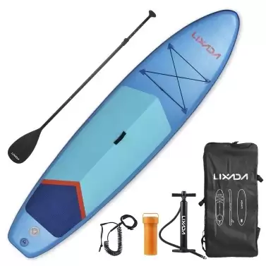 Pay Only €119.97 For Lixada 3.5m Inflatable Paddle Board Stand Up Sup Paddleboard Set With This Discount Coupon At Tomtop