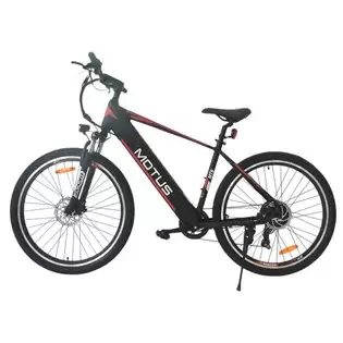 Order In Just $491.69 Motus 1626 Electric Bike, 250w Motor, 36v 12.5ah Battery, 27.5*2.1-inch Tires, 25km/h Max Speed, Disc Brake, Suspension Front Fork, Shimano 7-speed With This Discount Coupon At Geekbuying