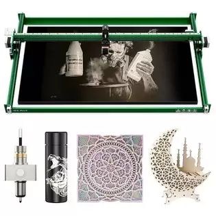 Order In Just €559.00 Neje Max 4 Laser Engraver Cutter, 12w Laser Power, A40640 Laser Module, Auto Air-assist, 0.04*0.06mm Focus, 4-axis Control, Grbl Wireless Control, Motor Driver Z Axis, Works Vertically, 750*460mm With This Discount Coupon At Geekbuying
