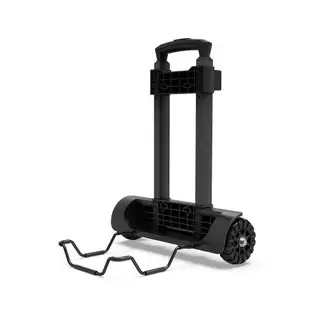 Order In Just $49.99 Fossibot Folding Hand Truck, F2400 Portable Power Station Special Foldable Cart, Hold Up To 50lbs, 3-level Adjustable Handle, Flat Car With Casters Foldable Lightweight Silent Compact Load-resistant Foldable Trolley For Travel, Camping, Moving With This