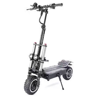 Order In Just $1,458.36 Halo Knight T107 Pro Electric Scooter 11 Inch Off-road Tire 3000w*2 Dual Motor 95km/h Max Speed 60v 38.4ah Battery 80km Max Range With This Discount Coupon At Geekbuying