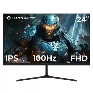 Pay Only $79.99 For Titan Army P24h2p Gaming Monitor, 24-inch Ips Panel, 100hz Refresh, 1920x1080 Fhd Resolution, 99% Srgb, Adaptive Sync, Intelligent Dcr Optimization, Low-blue Light, 1*hdmi1.4 1*vga 1*audio, Tilt Adjustment Vesa Mount With This Coupon At Geekbuying
