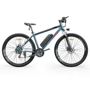 Pay Only €599.00 For Eleglide M1 Electric Bike Upgrade Version 27.5 Inch 250w Hall Brushless Motor 36v 7.5ah Removable Battery 25km/h Max Speed Shimano Shifter 21 Speeds Up To 65km Max Range Ipx4 Aluminum Alloy Frame Dual Disk Brake Mountain Urban Bicycle - Dark Blue With Th